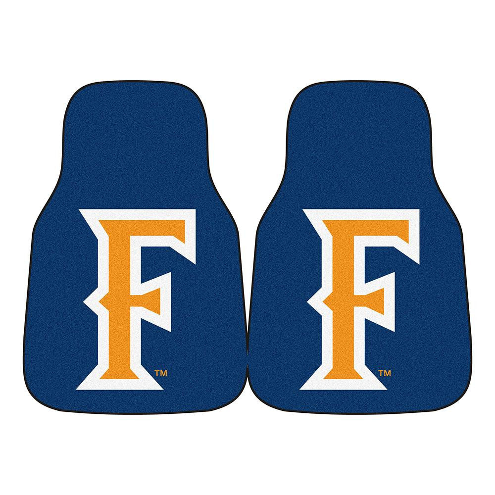 Cs Fullerton Titans Ncaa Car Floor Mats (2 Front)