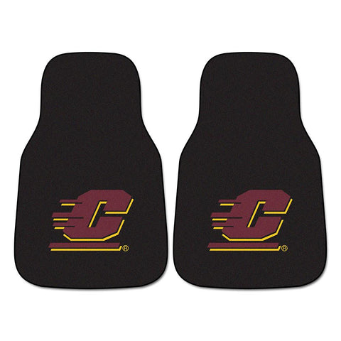 Central Michigan Chippewas Ncaa Car Floor Mats (2 Front)