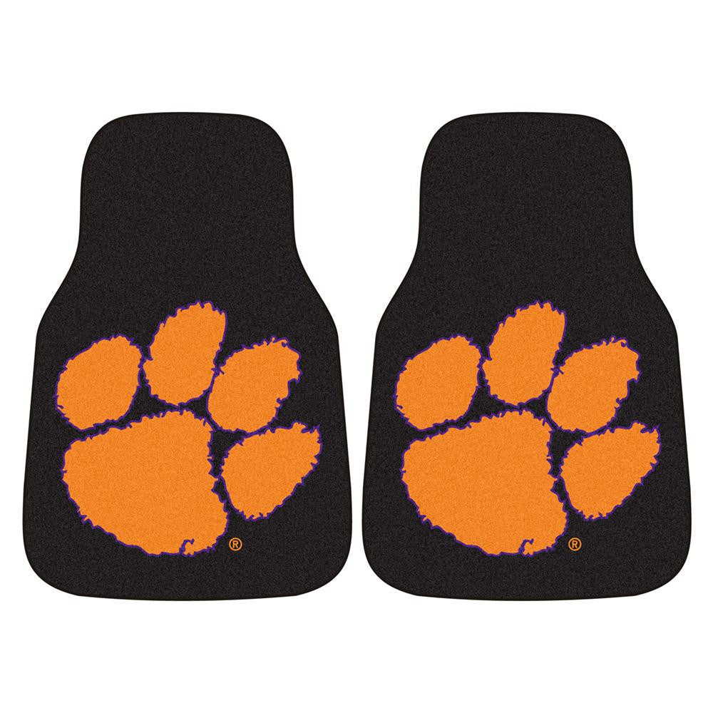 Clemson Tigers Ncaa Car Floor Mats (2 Front)