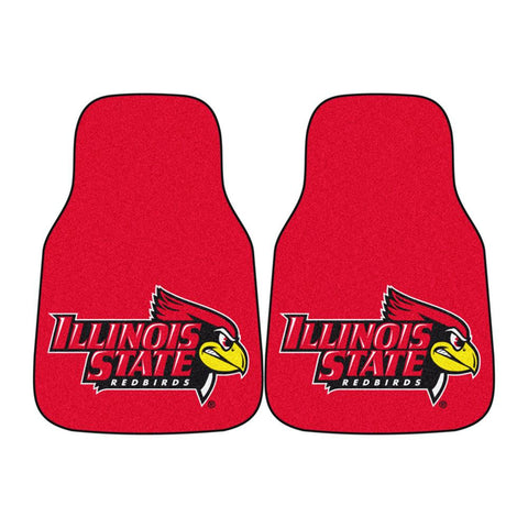 Illinois State Redbirds Ncaa Car Floor Mats (2 Front)