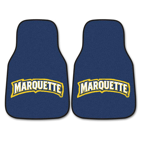 Marquette Golden Eagles Ncaa Car Floor Mats (2 Front)