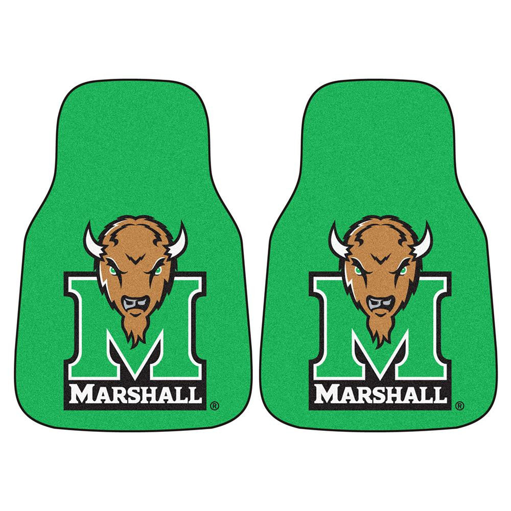 Marshall Thundering Herd Ncaa Car Floor Mats (2 Front)