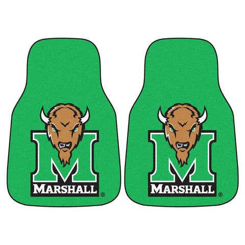 Marshall Thundering Herd Ncaa Car Floor Mats (2 Front)