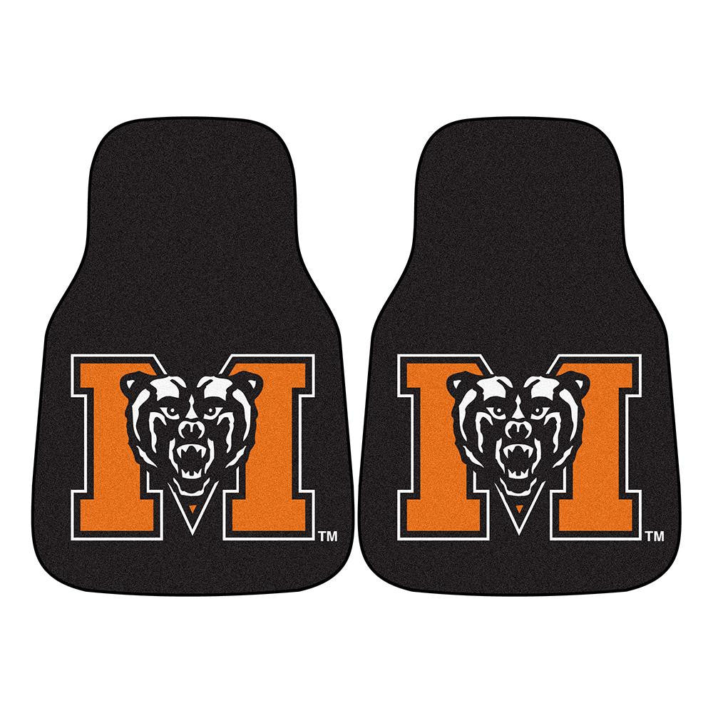 Mercer Bears Ncaa Car Floor Mats (2 Front)