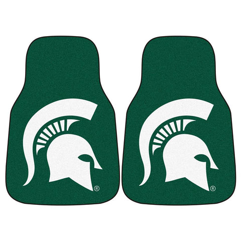 Michigan State Spartans Ncaa Car Floor Mats (2 Front)