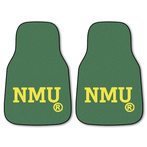 Northern Michigan Wildcats Ncaa Car Floor Mats (2 Front)