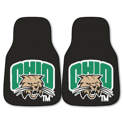 Ohio Bobcats Ncaa Car Floor Mats (2 Front)