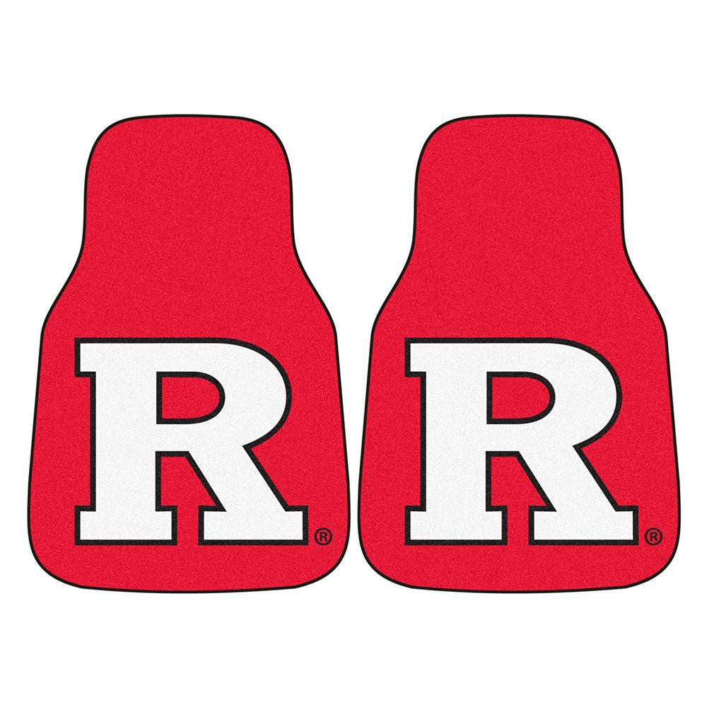 Rutgers Scarlet Knights Ncaa Car Floor Mats (2 Front)