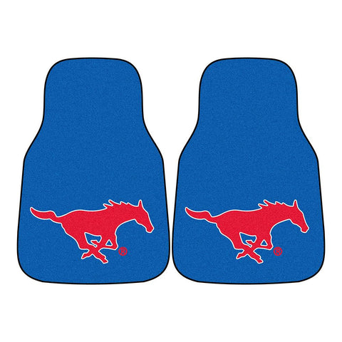 Southern Methodist Mustangs Ncaa Car Floor Mats (2 Front)