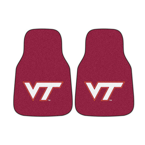 Virginia Tech Hokies Ncaa Car Floor Mats (2 Front)