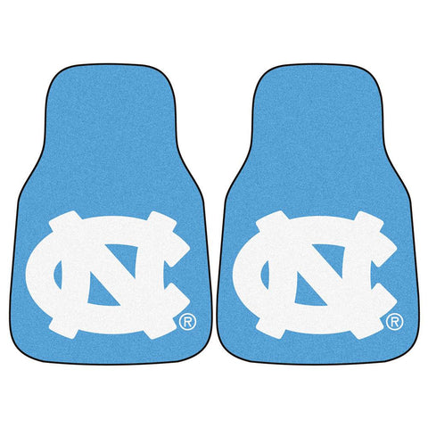 Unc - Chapel Hill Ncaa Car Floor Mats (2 Front) Nc Logo