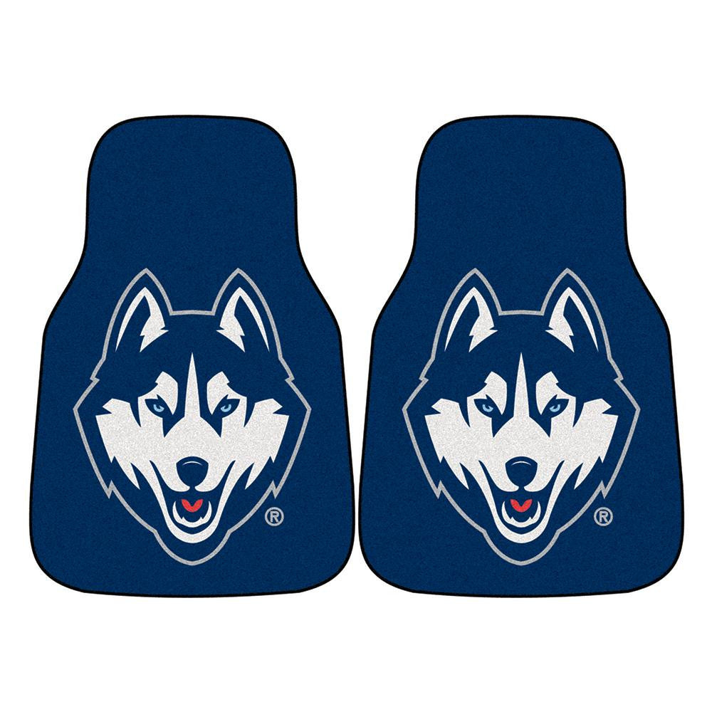 Connecticut Huskies Ncaa Car Floor Mats (2 Front)