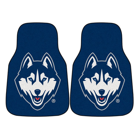 Connecticut Huskies Ncaa Car Floor Mats (2 Front)