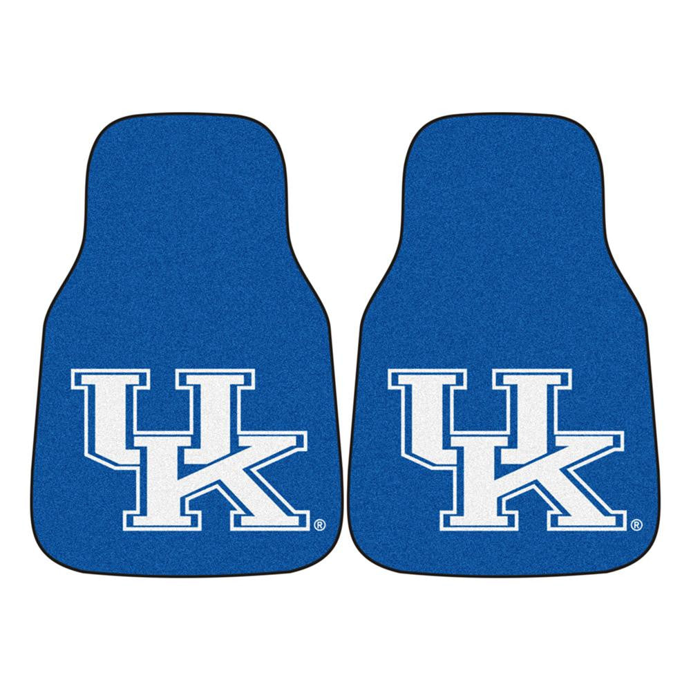 Kentucky Wildcats Ncaa Car Floor Mats (2 Front) Uk Logo