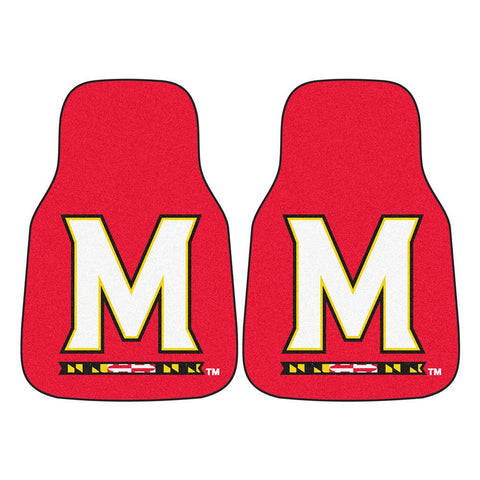 Maryland Terps Ncaa Car Floor Mats (2 Front)