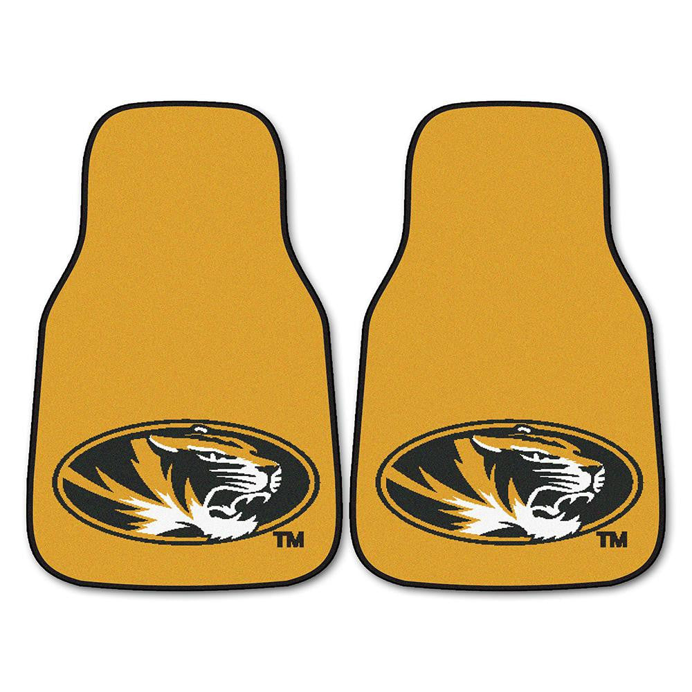 Missouri Tigers Ncaa Car Floor Mats (2 Front)