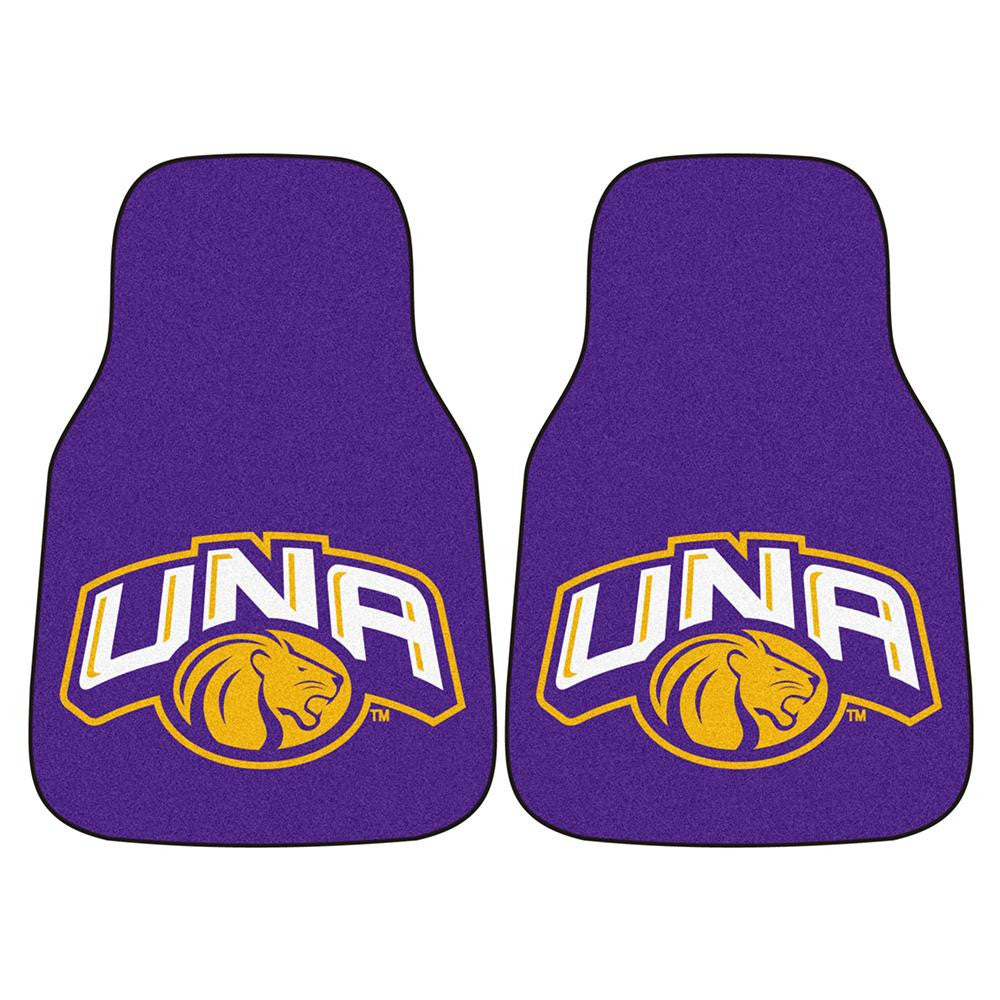 North Alabama Lions Ncaa Car Floor Mats (2 Front)