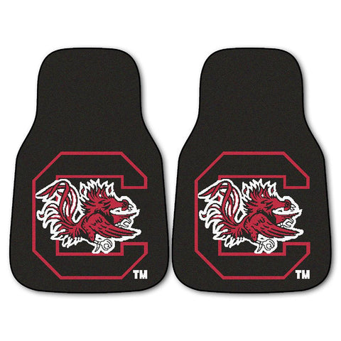 South Carolina Fighting Gamecocks Ncaa Car Floor Mats (2 Front)