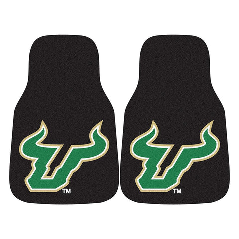 South Florida Bulls Ncaa Car Floor Mats (2 Front)