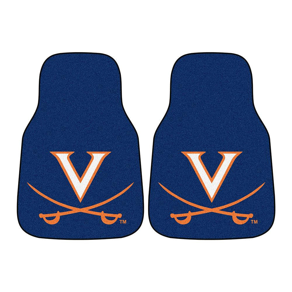 Virginia Cavaliers Ncaa Car Floor Mats (2 Front)