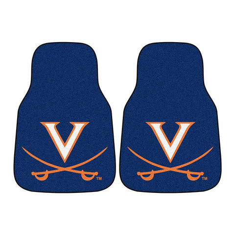 Virginia Cavaliers Ncaa Car Floor Mats (2 Front)