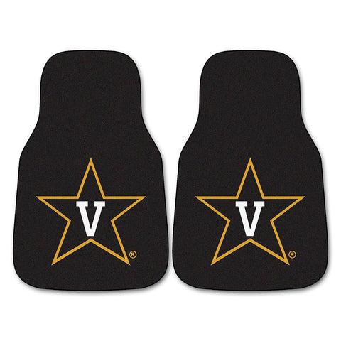 Vanderbilt Commodores Ncaa Car Floor Mats (2 Front)