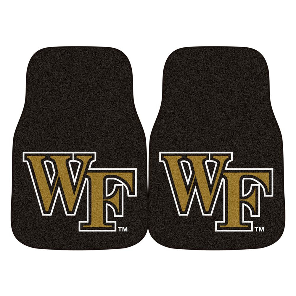 Wake Forest Demon Deacons Ncaa Car Floor Mats (2 Front)