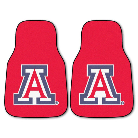 Arizona Wildcats Ncaa Car Floor Mats (2 Front)