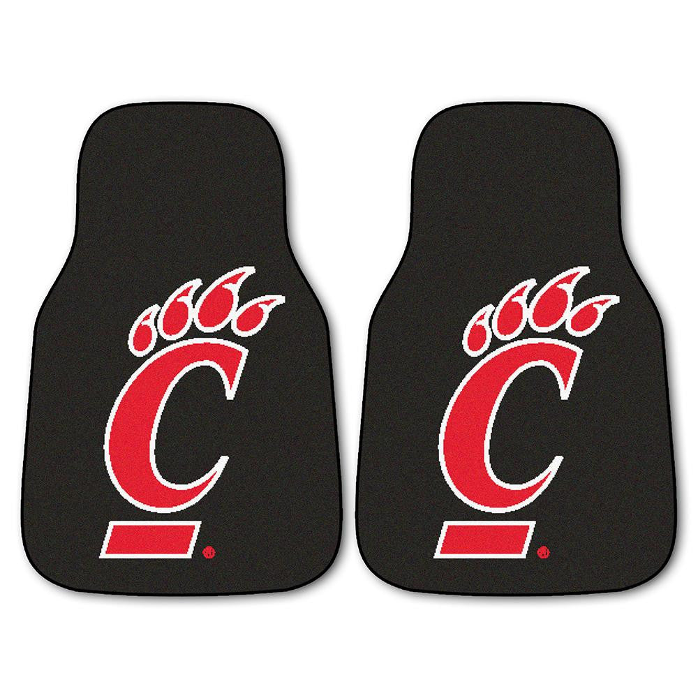 Cincinnati Bearcats Ncaa Car Floor Mats (2 Front)