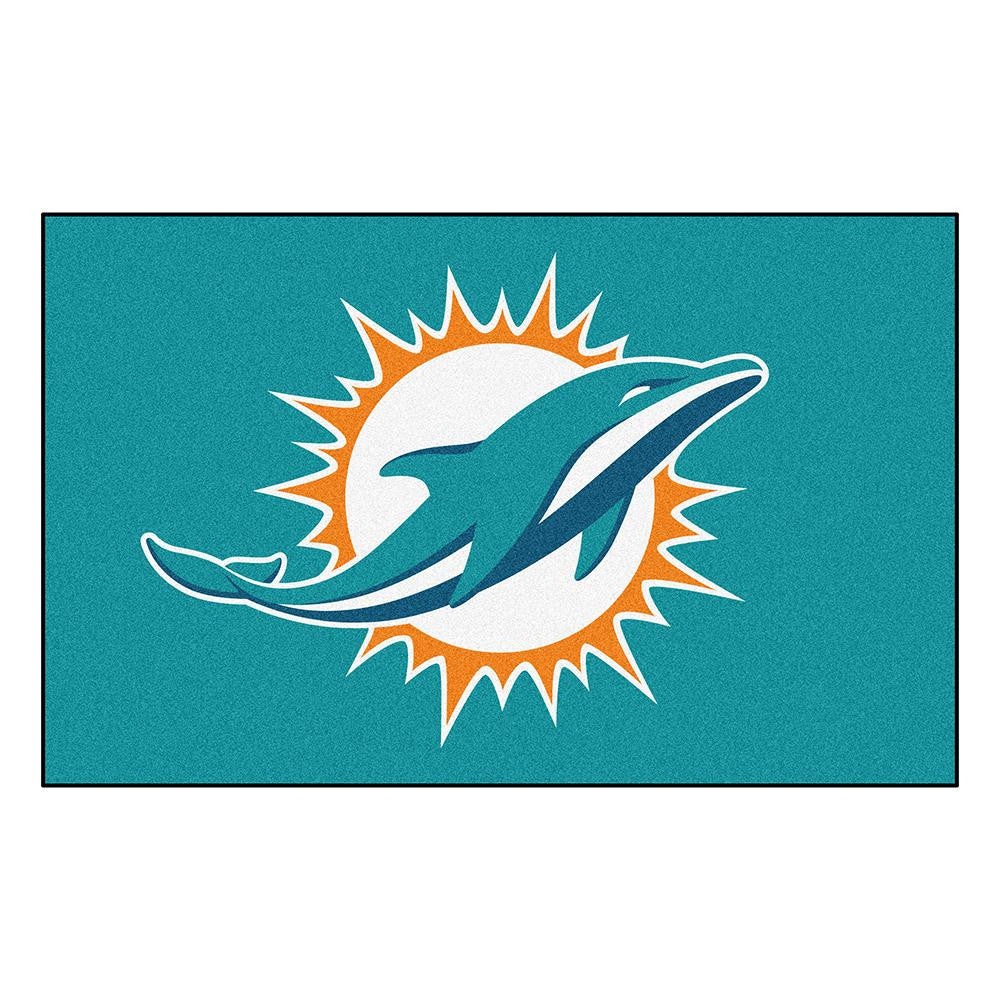 Miami Dolphins NFL Ulti-Mat Floor Mat (5x8')