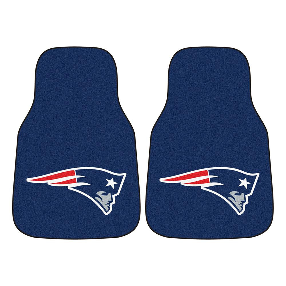 New England Patriots NFL Car Floor Mats (2 Front)