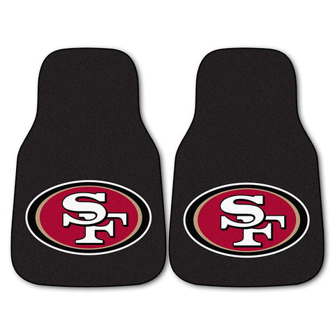 San Francisco 49ers NFL Car Floor Mats (2 Front)