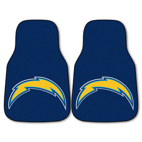 San Diego Chargers NFL Car Floor Mats (2 Front)