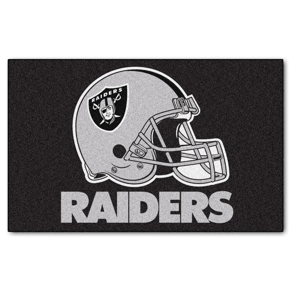 Oakland Raiders NFL Ulti-Mat Floor Mat (5x8')