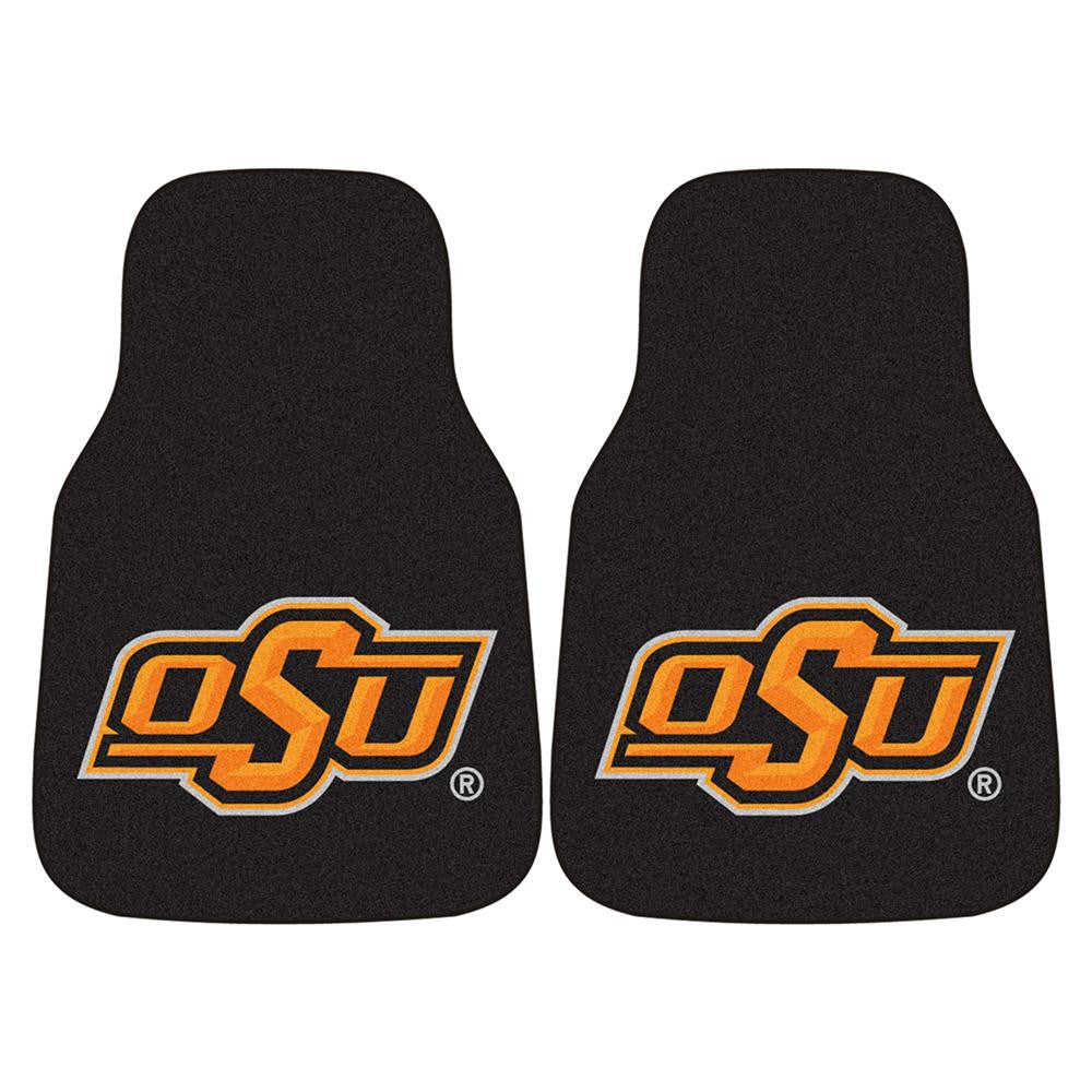 Oklahoma State Cowboys Ncaa Car Floor Mats (2 Front)