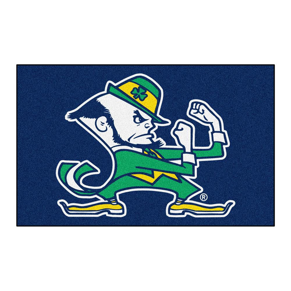 Notre Dame Fighting Irish Ncaa "ulti-mat" Floor Mat (5x8') Fighting Irish Logo