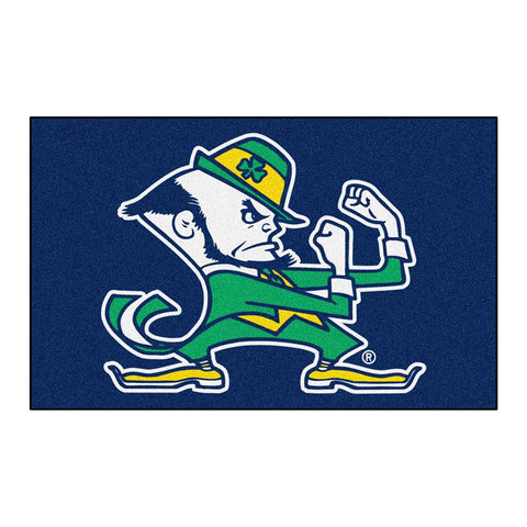 Notre Dame Fighting Irish Ncaa "ulti-mat" Floor Mat (5x8') Fighting Irish Logo