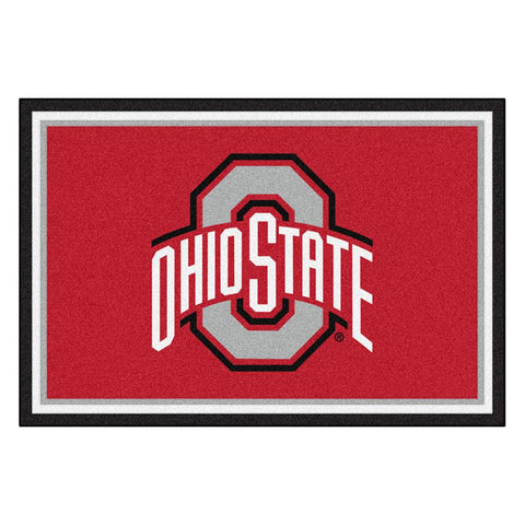 Ohio State Buckeyes Ncaa Floor Rug (60"x96")