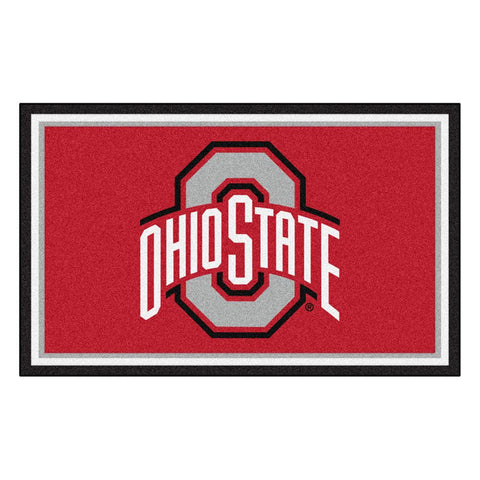 Ohio State Buckeyes Ncaa Floor Rug (4'x6')
