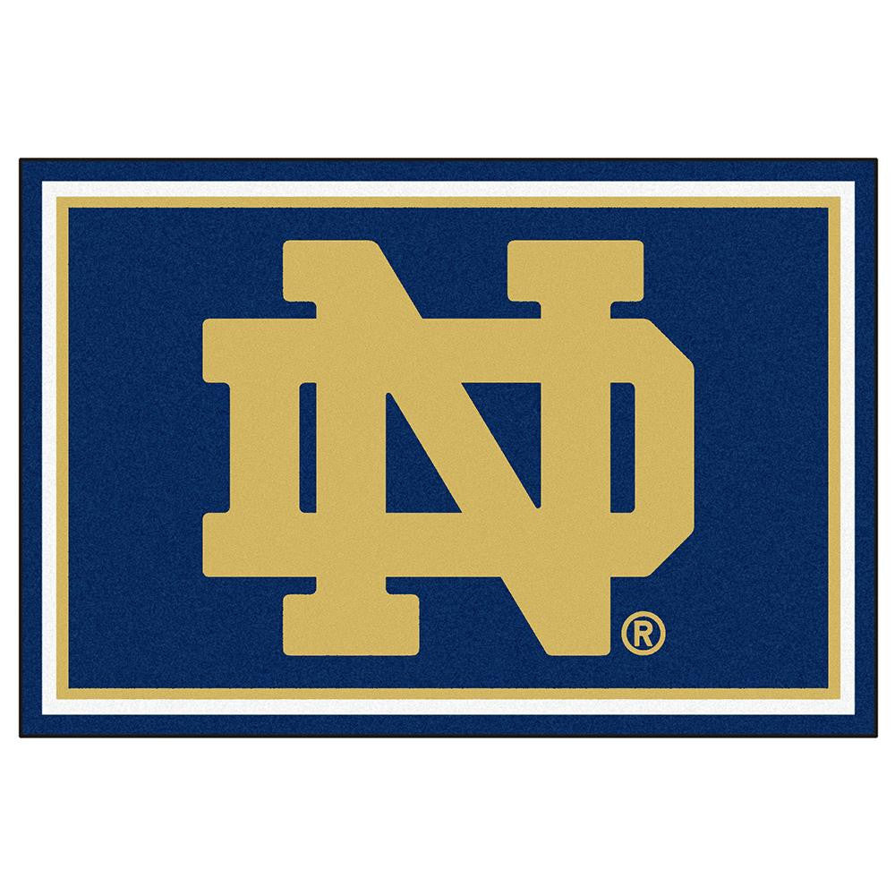Notre Dame Fighting Irish Ncaa Floor Rug (60"x96") Fighting Irish Logo