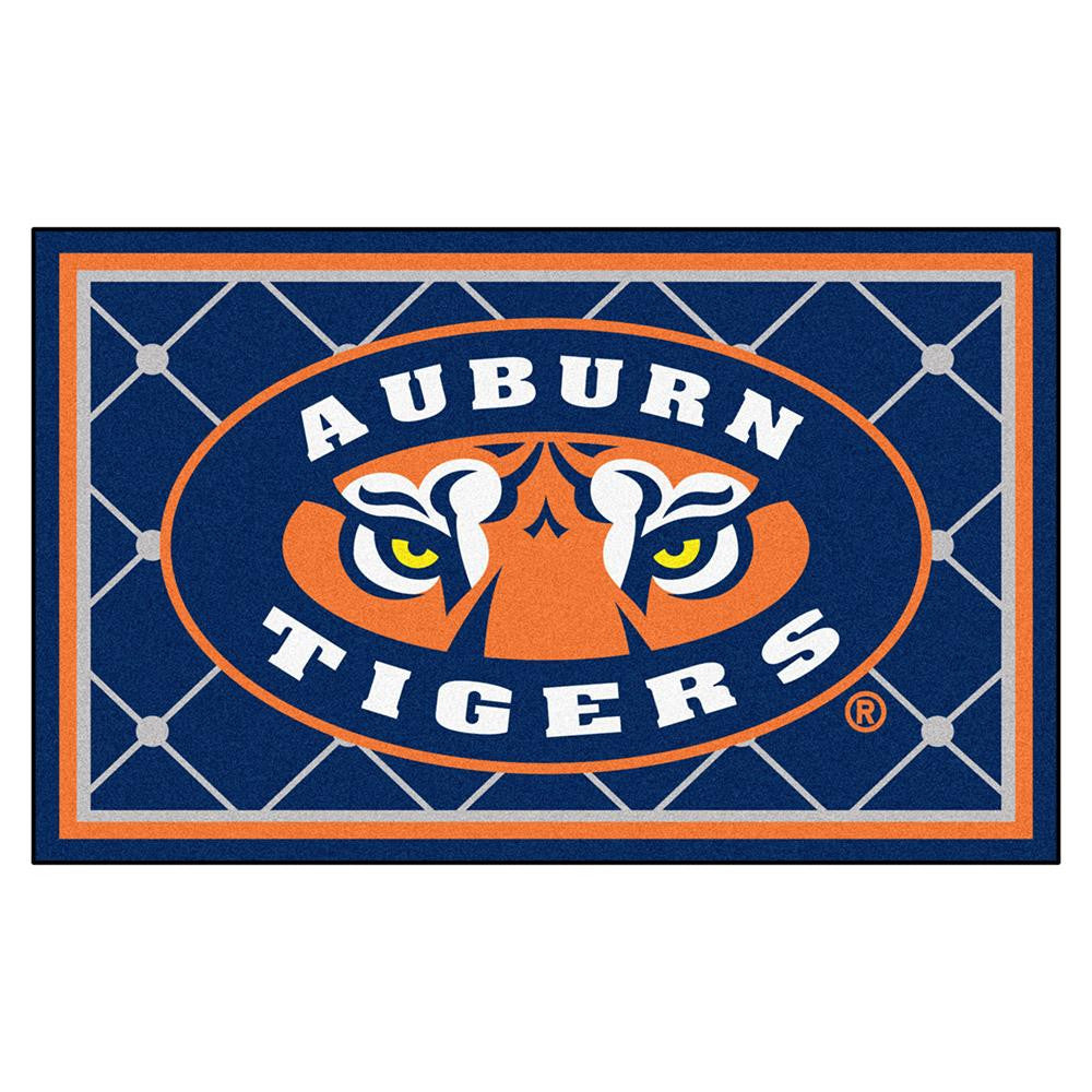 Auburn Tigers Ncaa Floor Rug (4'x6') Tiger Eye