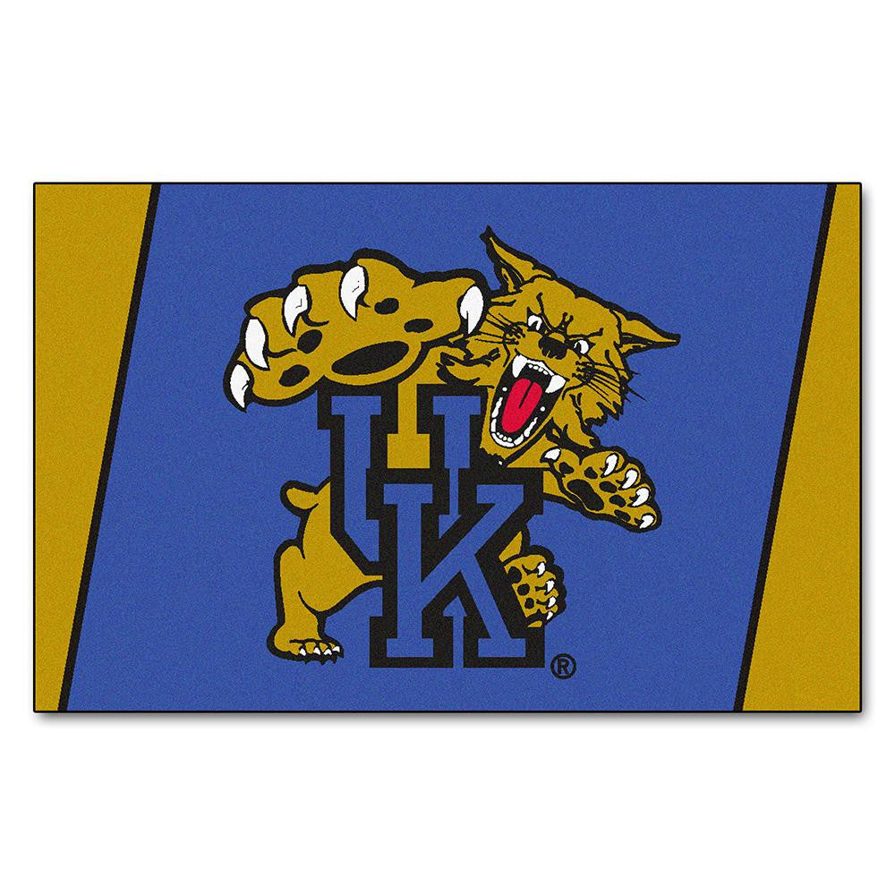 Kentucky Wildcats Ncaa Floor Rug (4'x6') Wildcat Logo