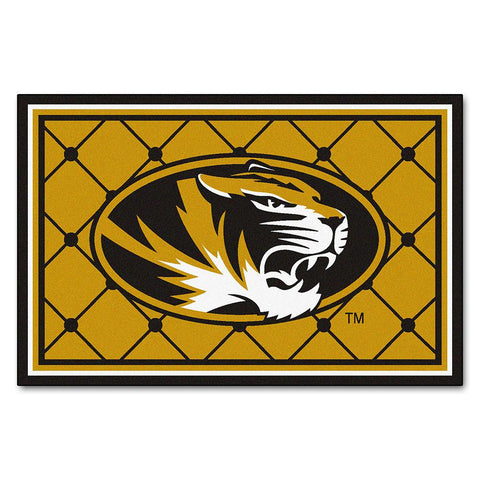 Missouri Tigers Ncaa Floor Rug (60"x96")