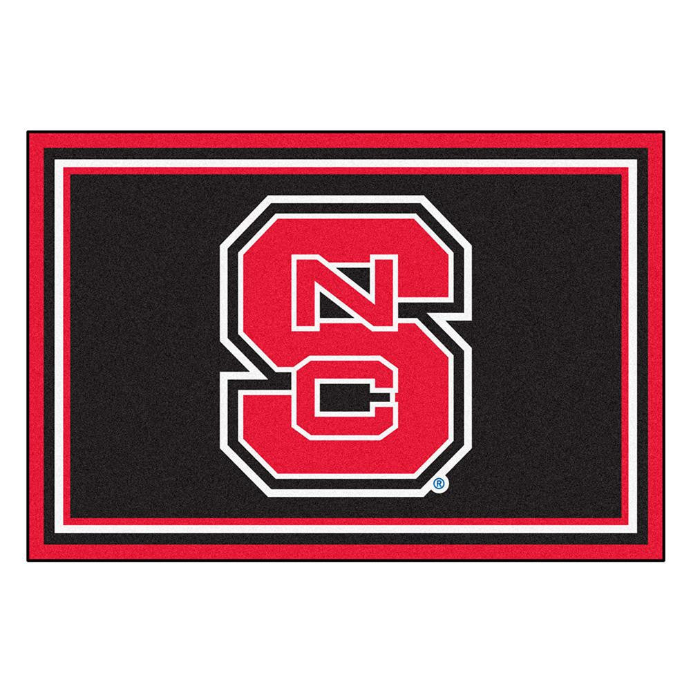 North Carolina State Wolfpack Ncaa Floor Rug (60"x96")