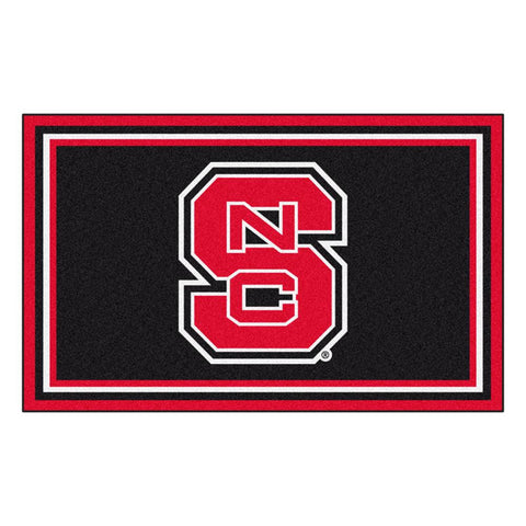 North Carolina State Wolfpack Ncaa Floor Rug (4'x6')