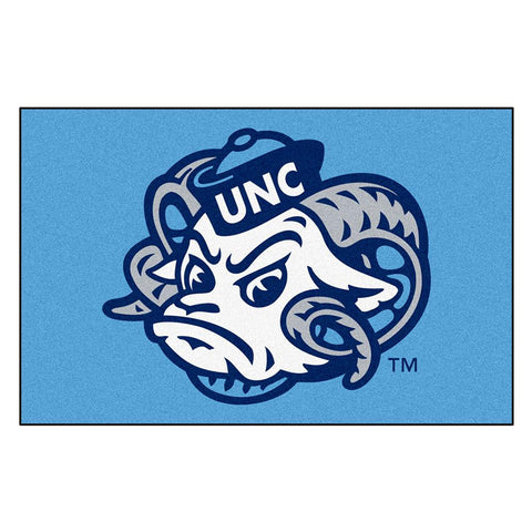 Unc - Chapel Hill Ncaa Floor Rug (4'x6') Ram Logo