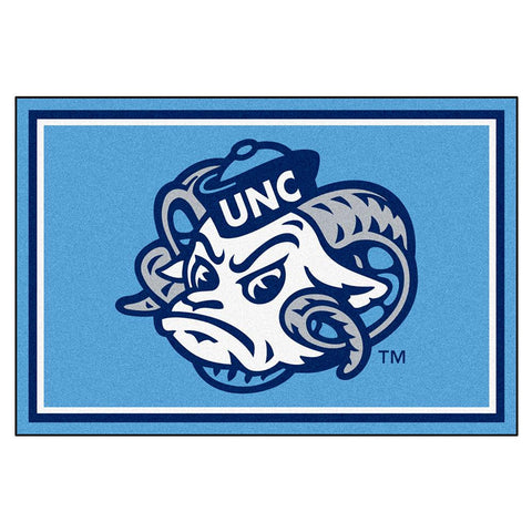 Unc - Chapel Hill Ncaa Floor Rug (60"x96") Ram Logo