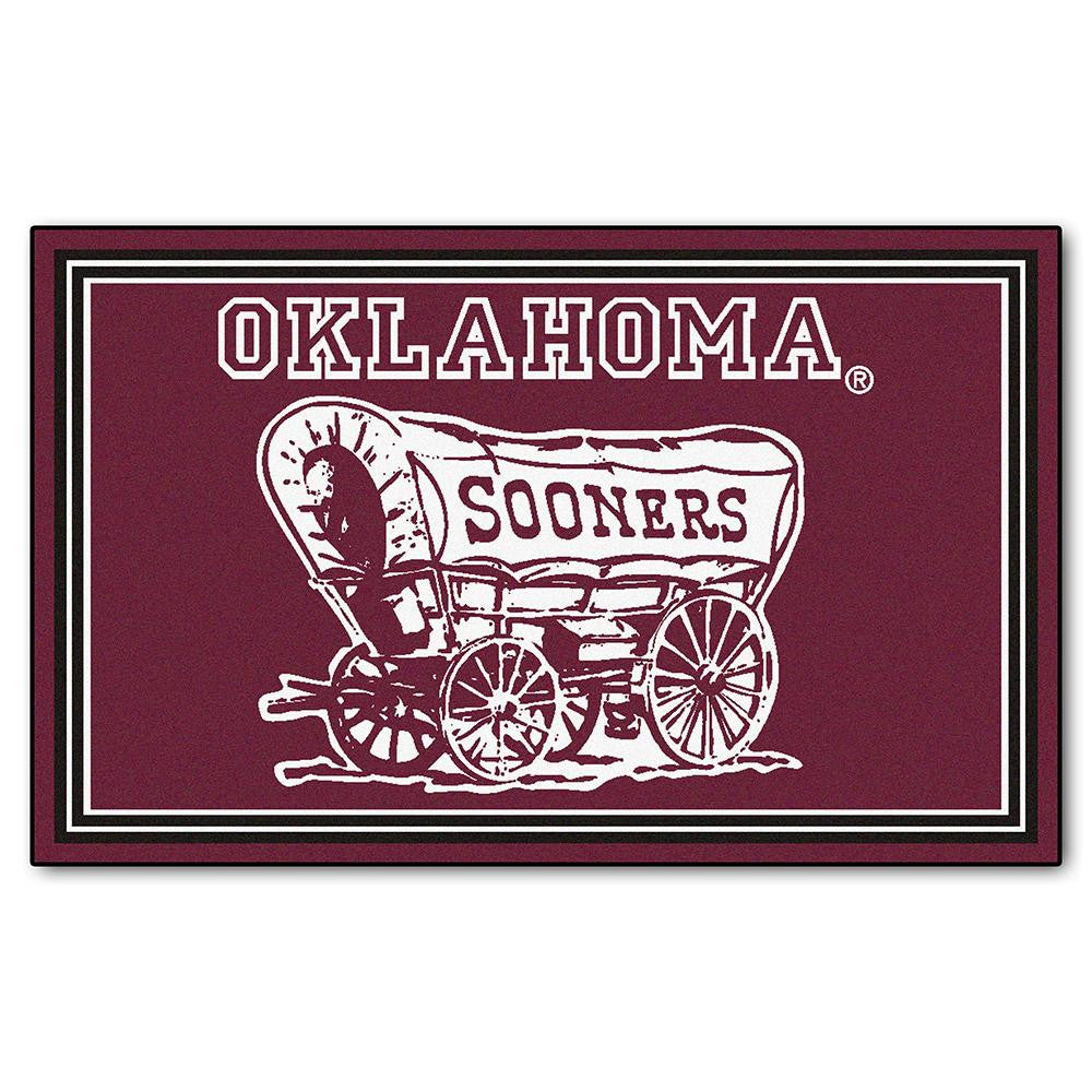 Oklahoma Sooners Ncaa Floor Rug (4'x6')