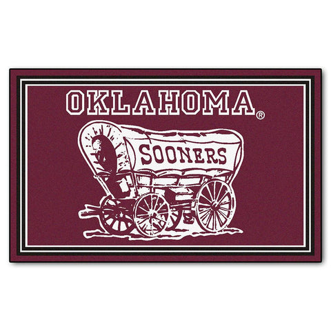 Oklahoma Sooners Ncaa Floor Rug (4'x6')