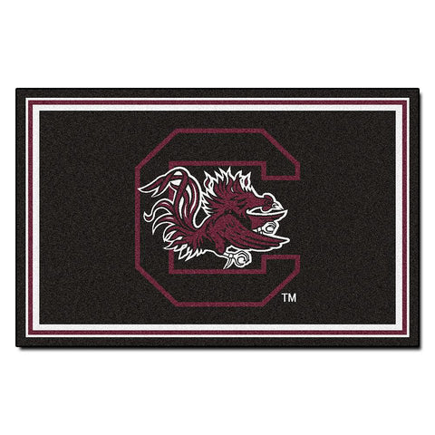 South Carolina Fighting Gamecocks Ncaa Floor Rug (4'x6')
